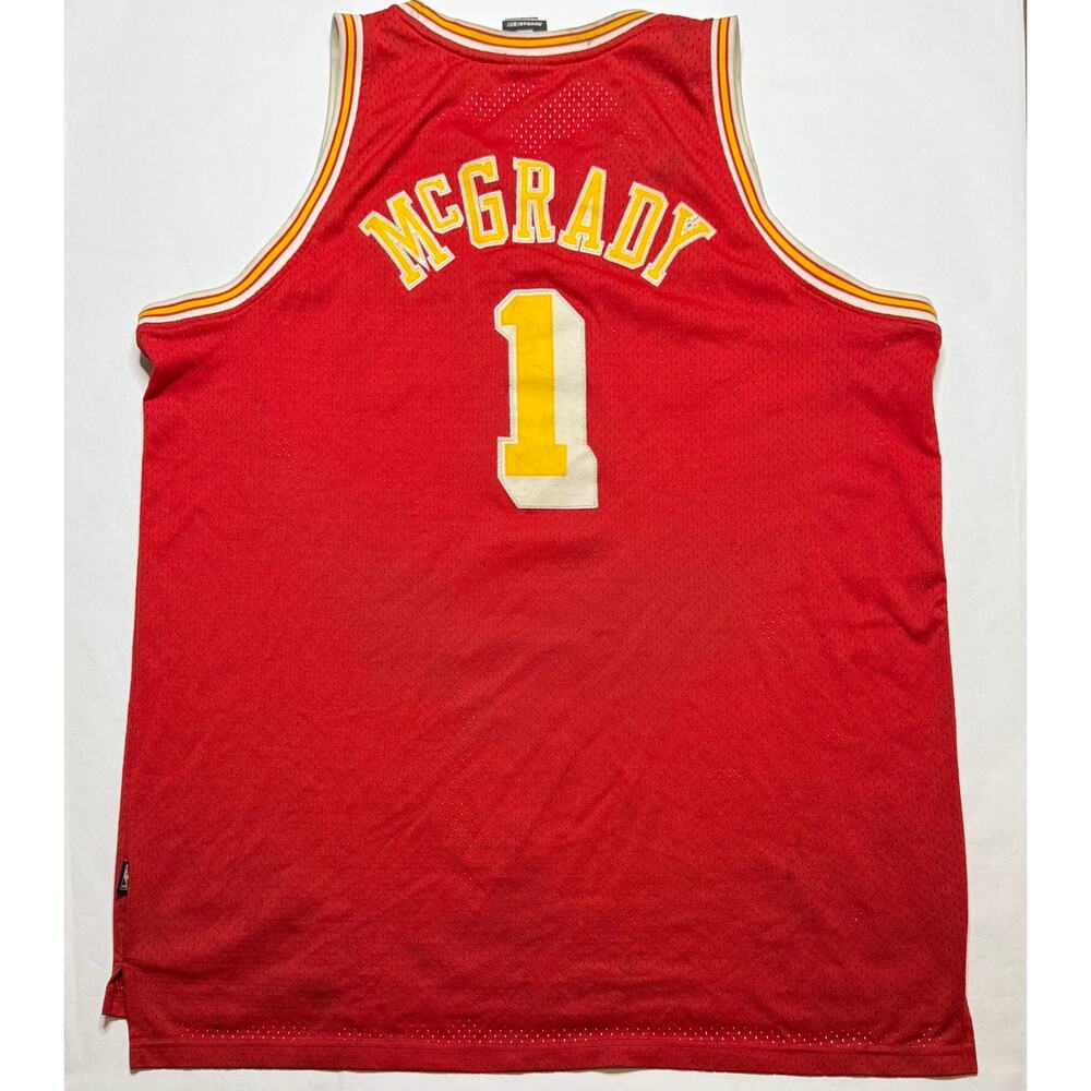 VINTAGE Reebok Tracy McGrady houston rockets NBA jersey 3XL - Picture 7 of 13